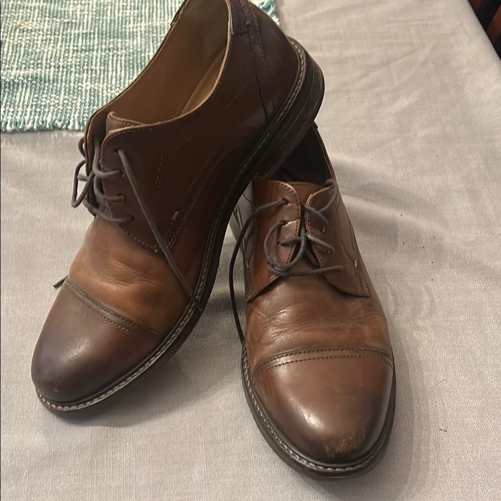 Johnston & Murphy Brown Leather Men's Shoes